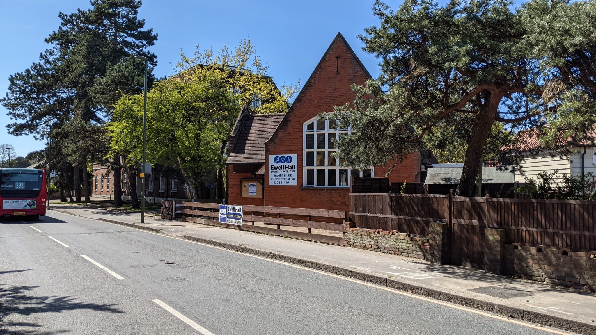 Travel and Parking Ewell Hall