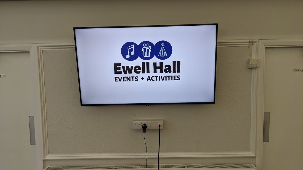 Hall Monitor with Wi-Fi and wired HDMI connectivity